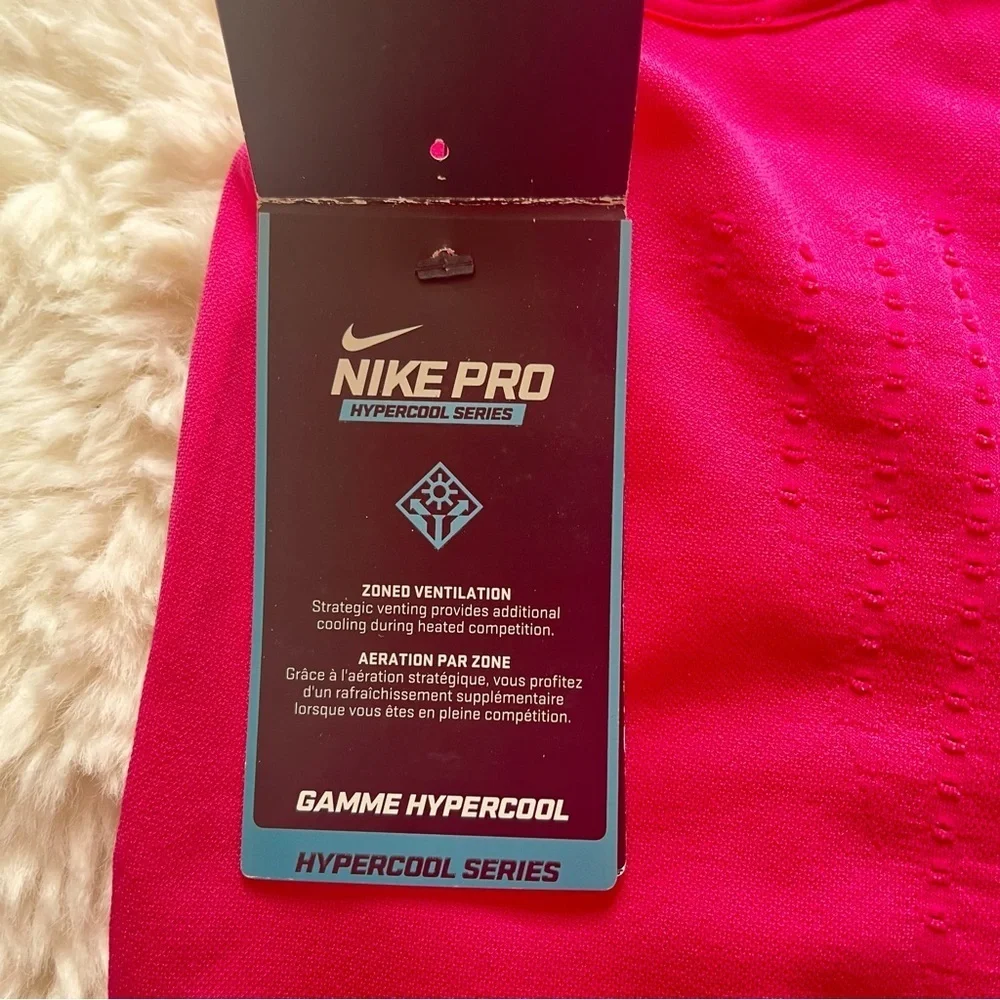 Nike Pro Hypercool Fuchsia Tank